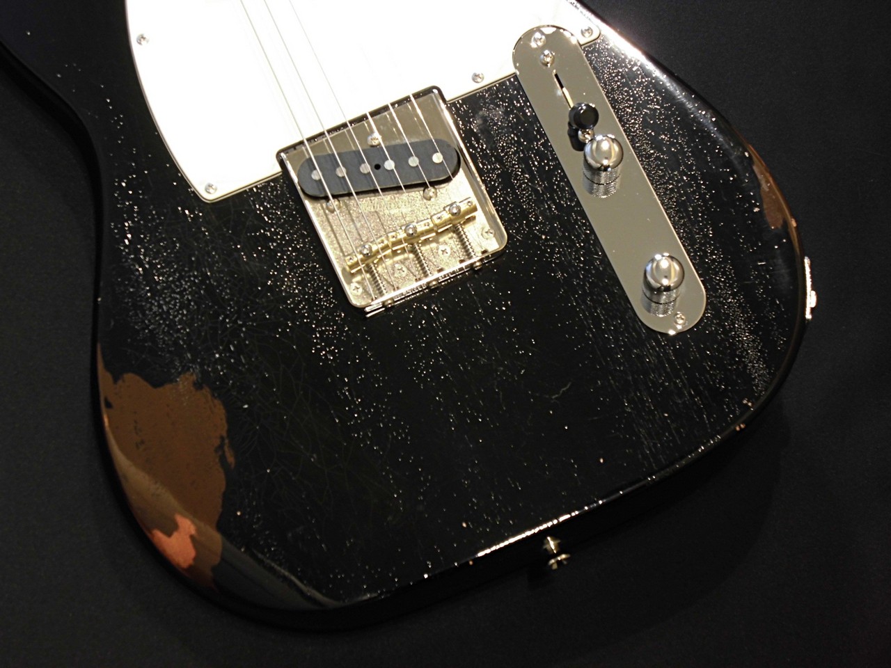 infinite Trad Fullsize T / Natural Brown Over Solid Black