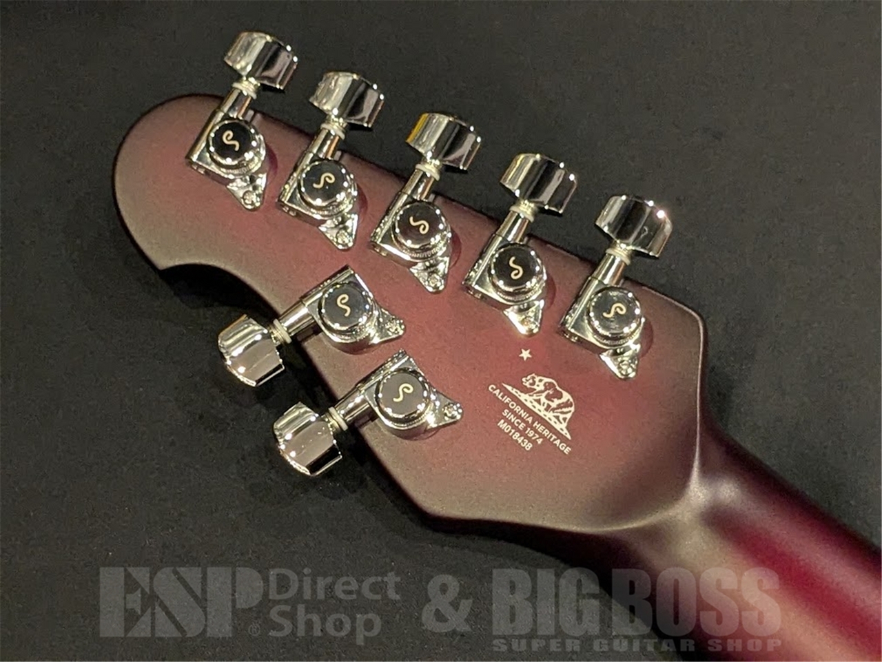 MUSIC MAN MJ7 E Majesty 7 / AMARANTH RED 【John Petrucci