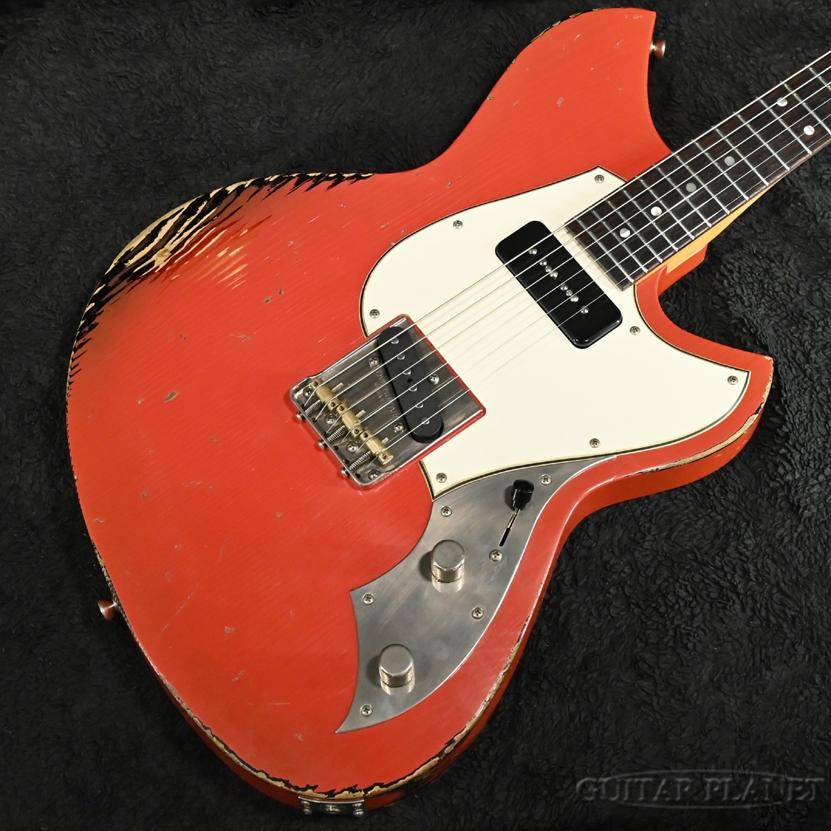 Novo Guitars 2025 LIMITED SERUS T -Fiesta Red over 64 3 Tone Burst