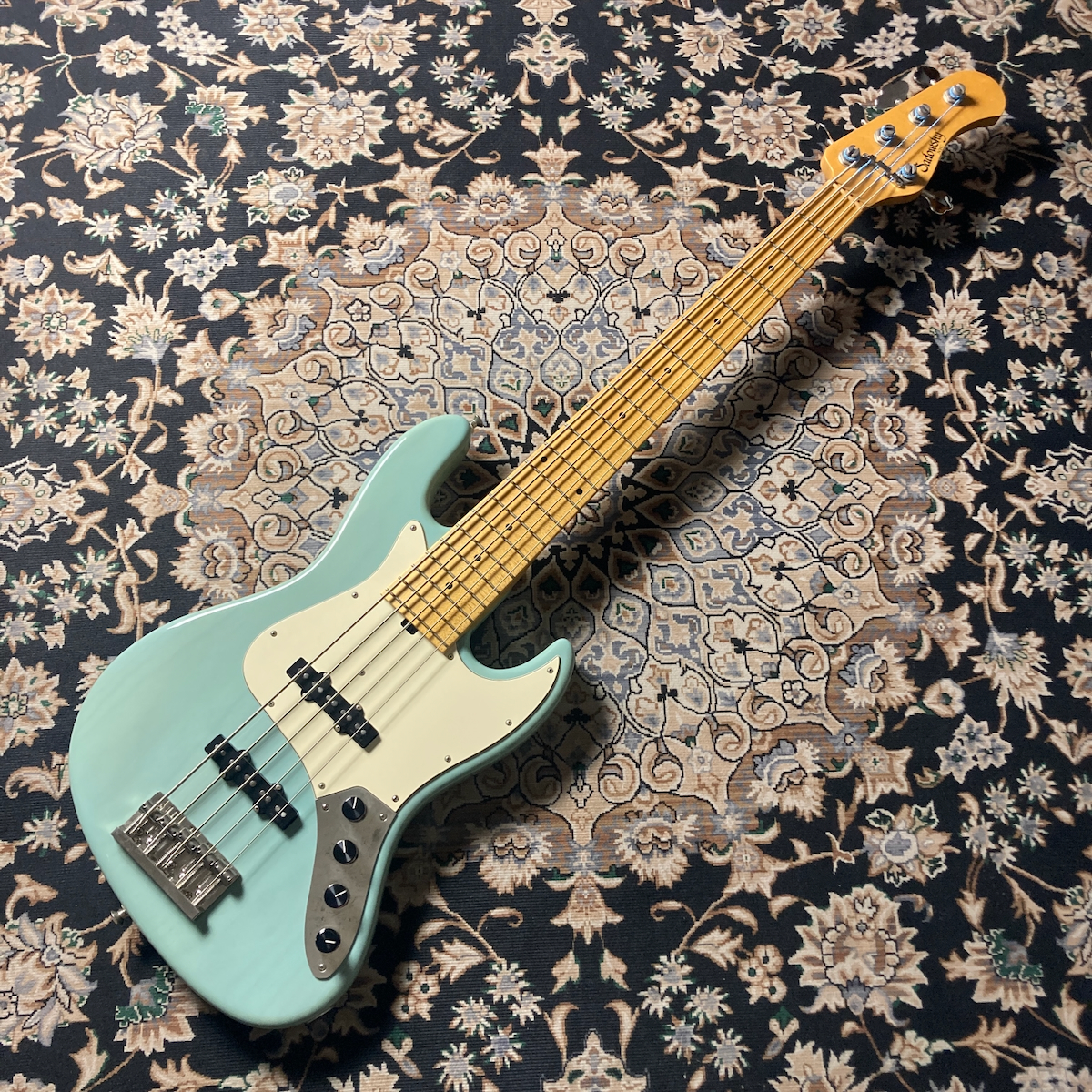 Sadowsky NYC Vintage 5 String J Bass (Transparent Sonic Blue) 2014