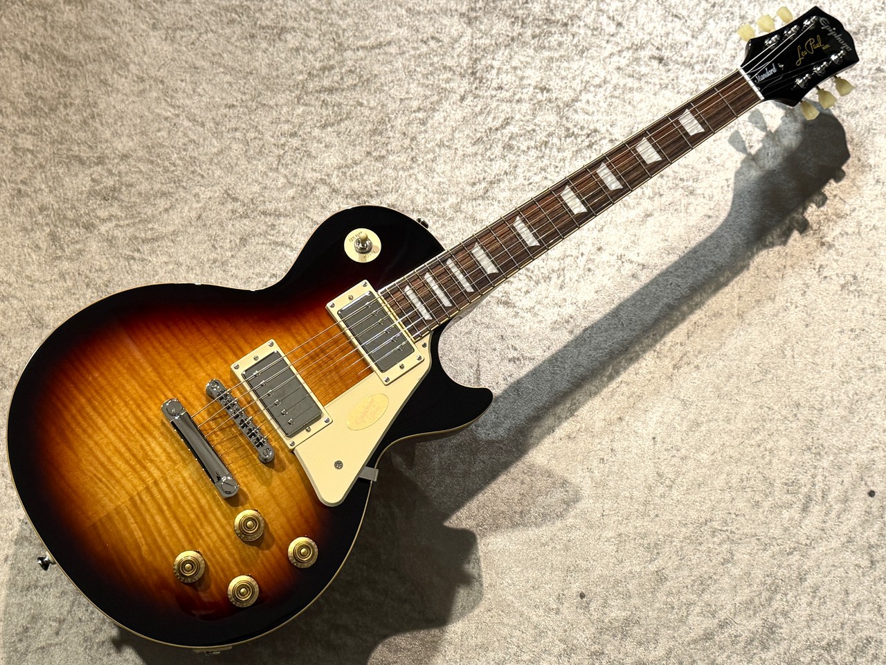 Epiphone Les Paul standard 50s Figured Top ~Bourbon Burst