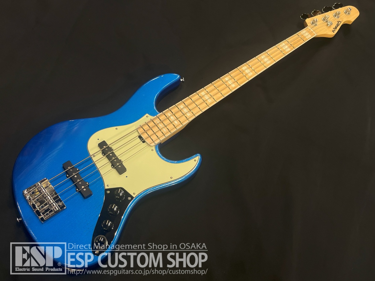 EDWARDS E-AMAZE-AS/M Solid Metallic Blue（新品/送料無料）【楽器