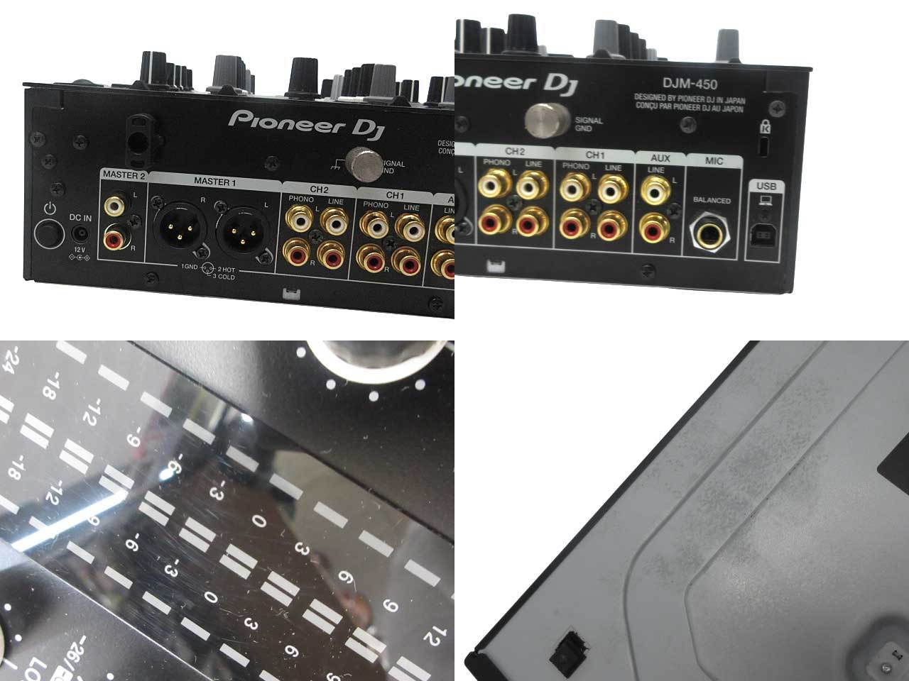 Pioneer DJ DJM-450 2チャンネルミキサー ご自宅のDJセットに最適な 2ch DJミキサー PioneerDJ DJM-450