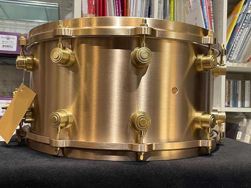 トラヴィス dw DRVZ0714STZ Limited MFG Snare Drum True Cast Bronze and