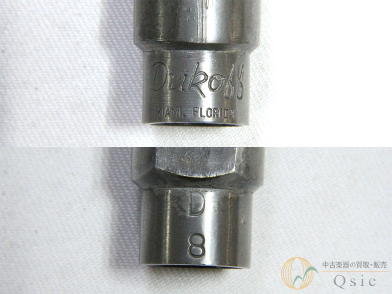 Dukoff D8 MIAMI. FLORIDA ソプラノサックス用メタルマウスピース
