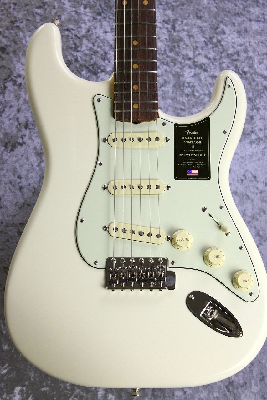 Fender American Vintage II 1961 Stratocaster / Olympic White