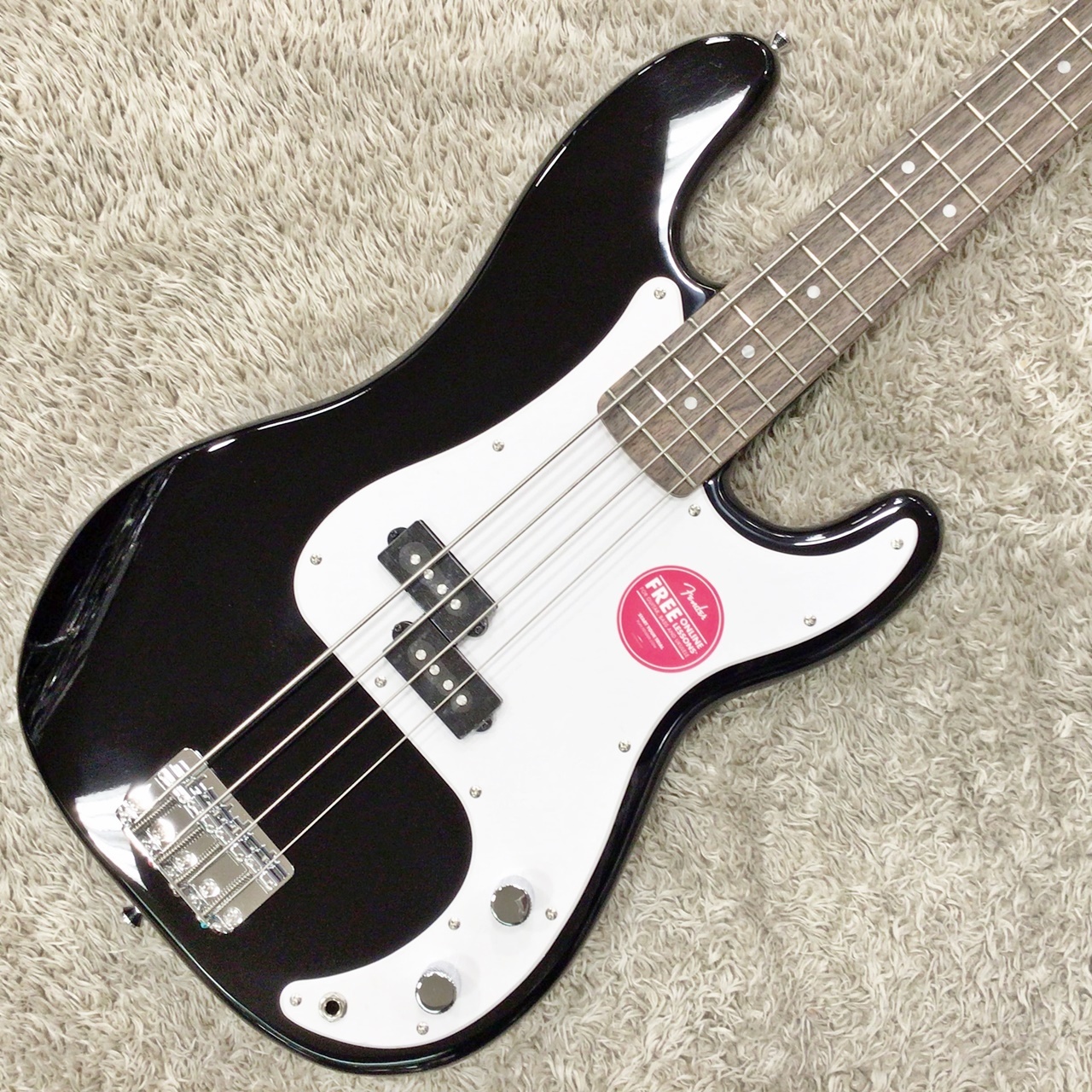 Squier by Fender Sonic Precision Bass Black / Laurel （新品
