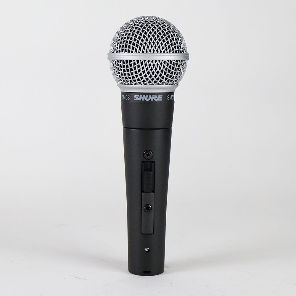 Shure 【中古】 マイク ダイナミックマイク SHURE SM58SE スイッチ付き