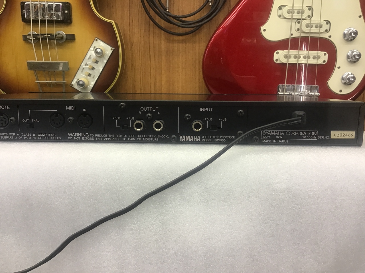 YAMAHA SPX 900 Professional Multi-Effect Processor（中古）【楽器