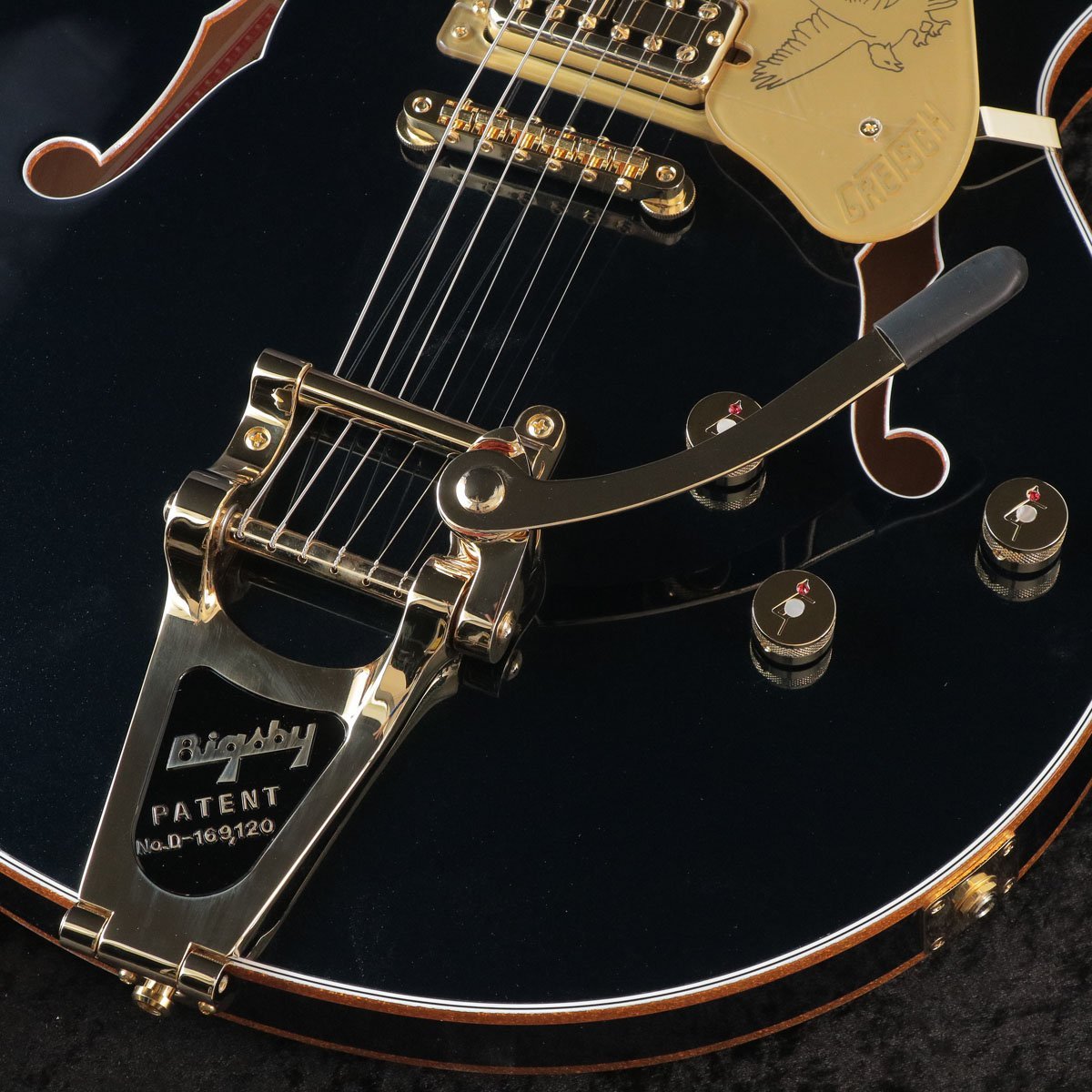 ⭐️送料無料！フィン付き　ロックダンス(FALCON) Gretsch Falcon Center Block LTD with String-Thru Bigsby and