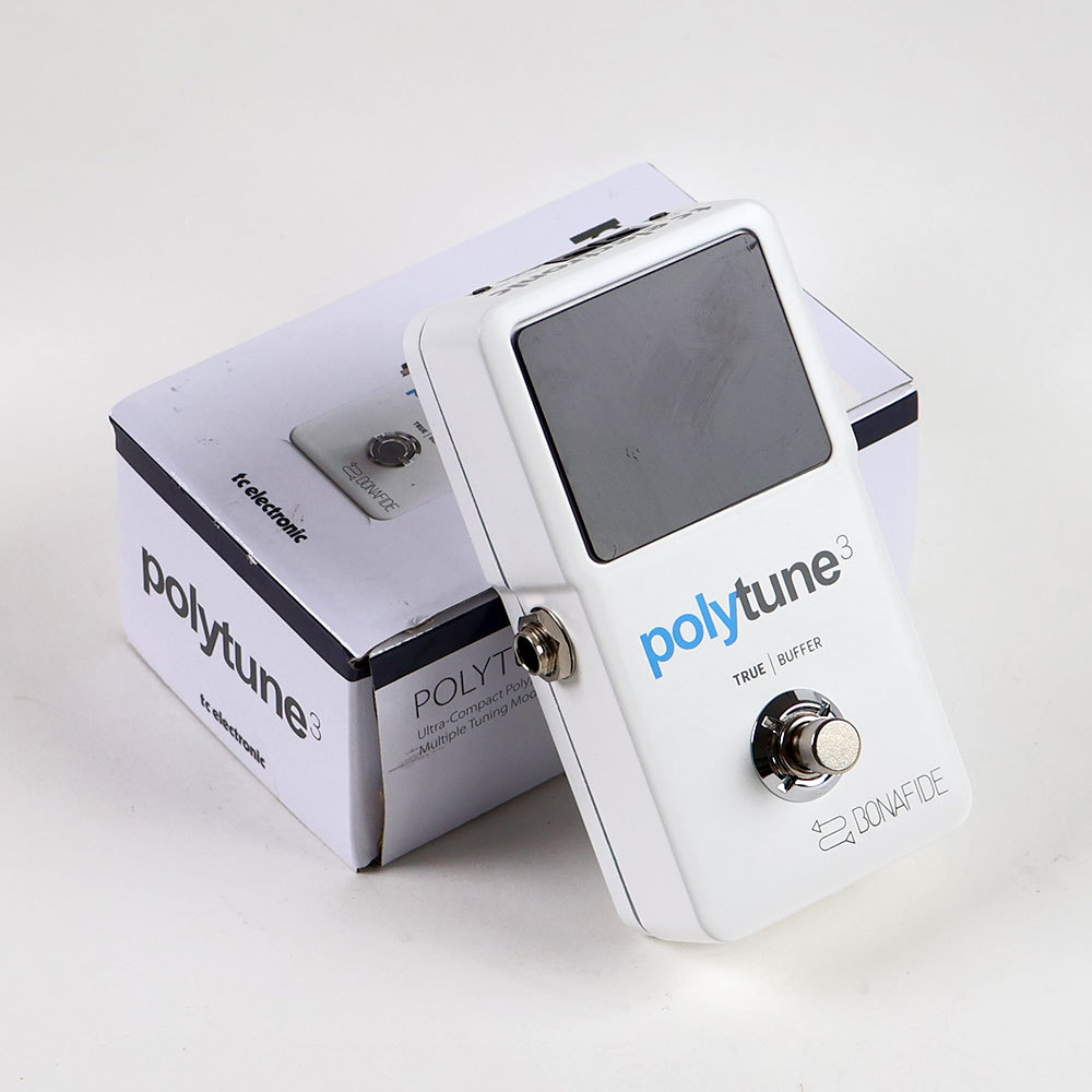 【美品】Polytune3 ポリフォニックチュー ナーTC ELECTRONIC TC ELECTRONIC / ポリチューン3の特徴と使い方などをレビュー