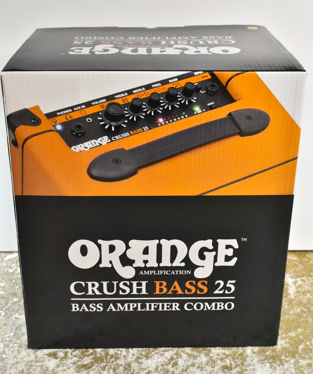 ORANGE Crush Bass 25B BLK 【25Wベースアンプ】【ブラックカラー 