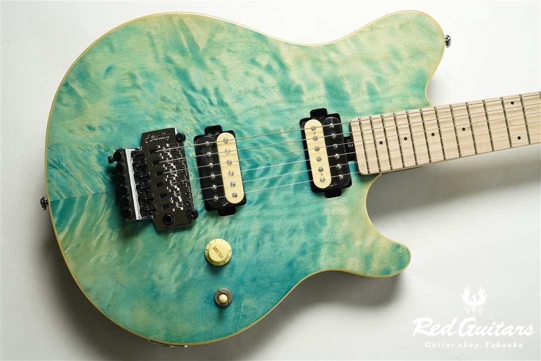 Sterling by MUSIC MAN AXIS AX40-TBL-M - Trans Blue（新品/送料無料