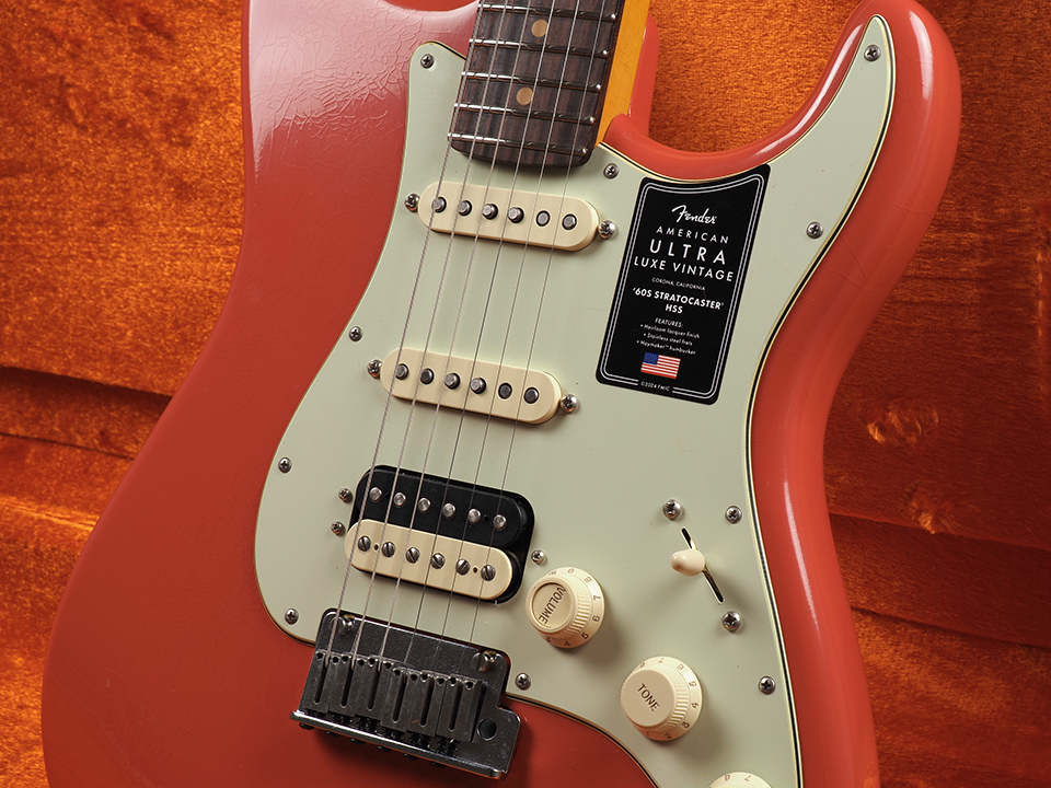 Fender American Ultra Luxe Vintage '60s Stratocaster HSS Rosewood