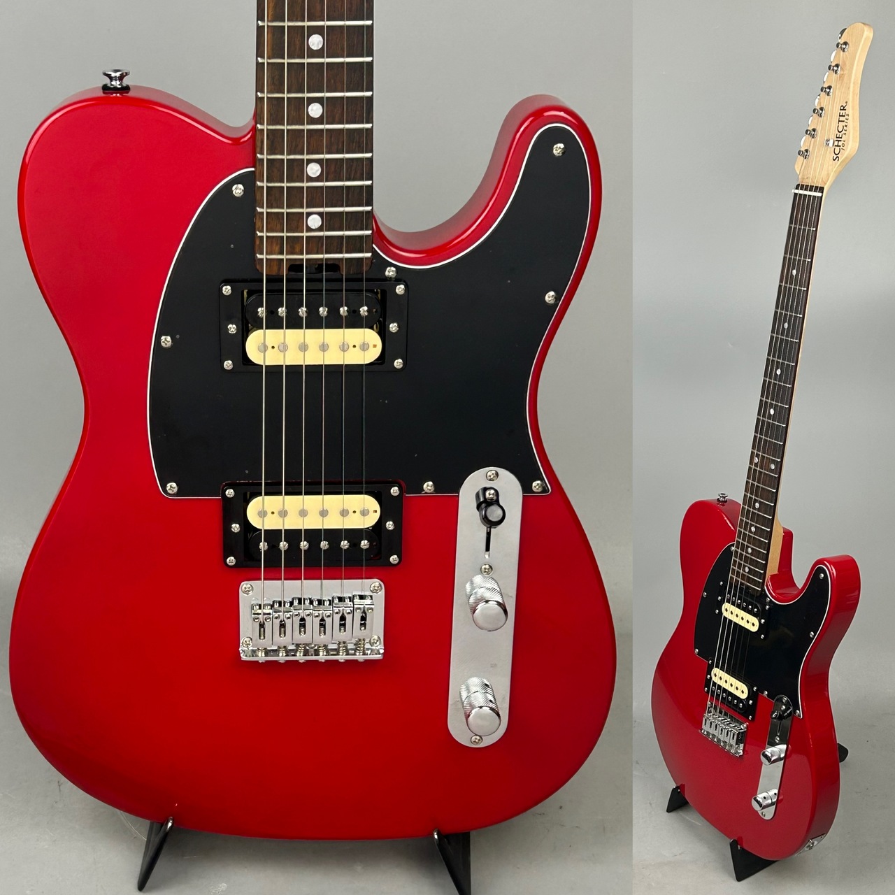 SCHECTER JAPAN ORIGINAL LINE OL-TE-2H-FXD/DRD/R（中古/送料無料