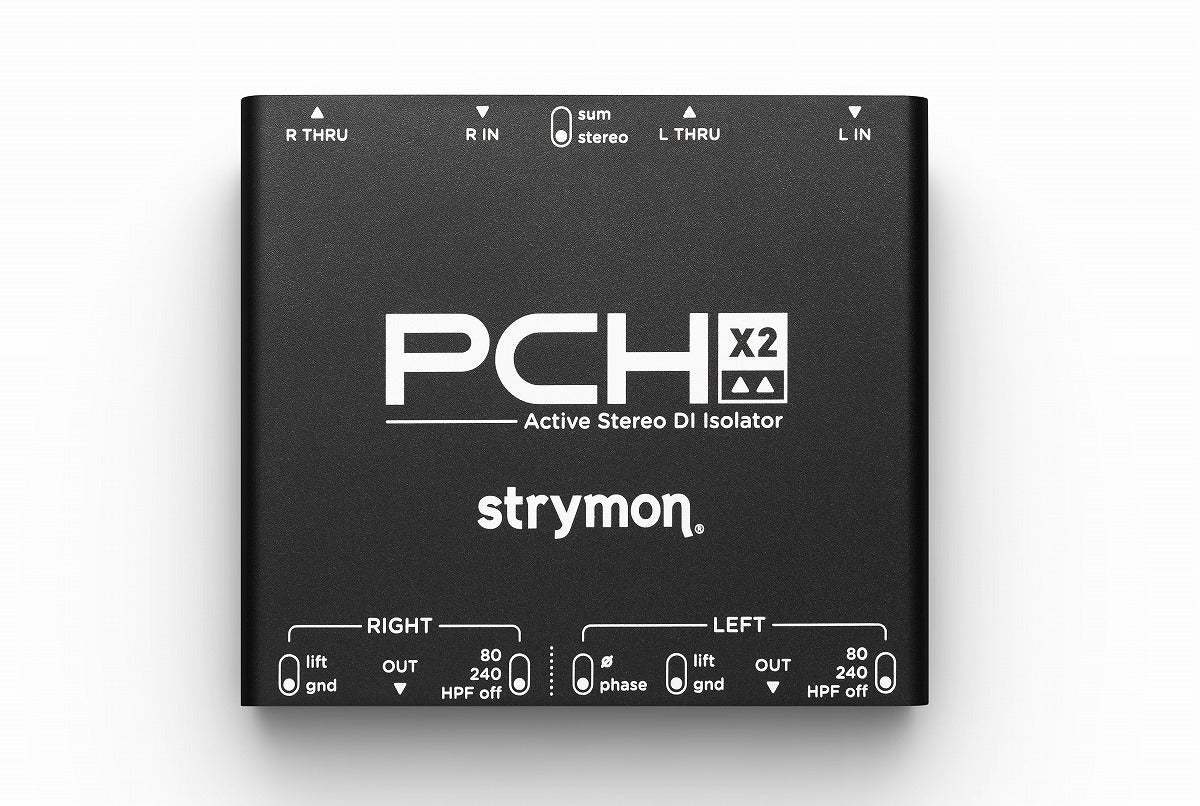 strymon PCH X2 Active Stereo DI Isolator アクティブ DI/ライン