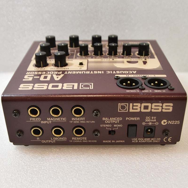 Amazon.co.jp: BOSS / AD-5 Acoustic Instrument Processor