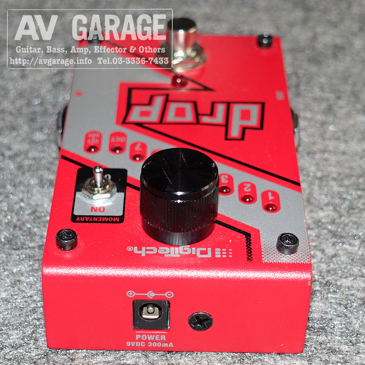 DigiTech The DROP ポリフォニック(複音)・ドロップチューン・ペダル