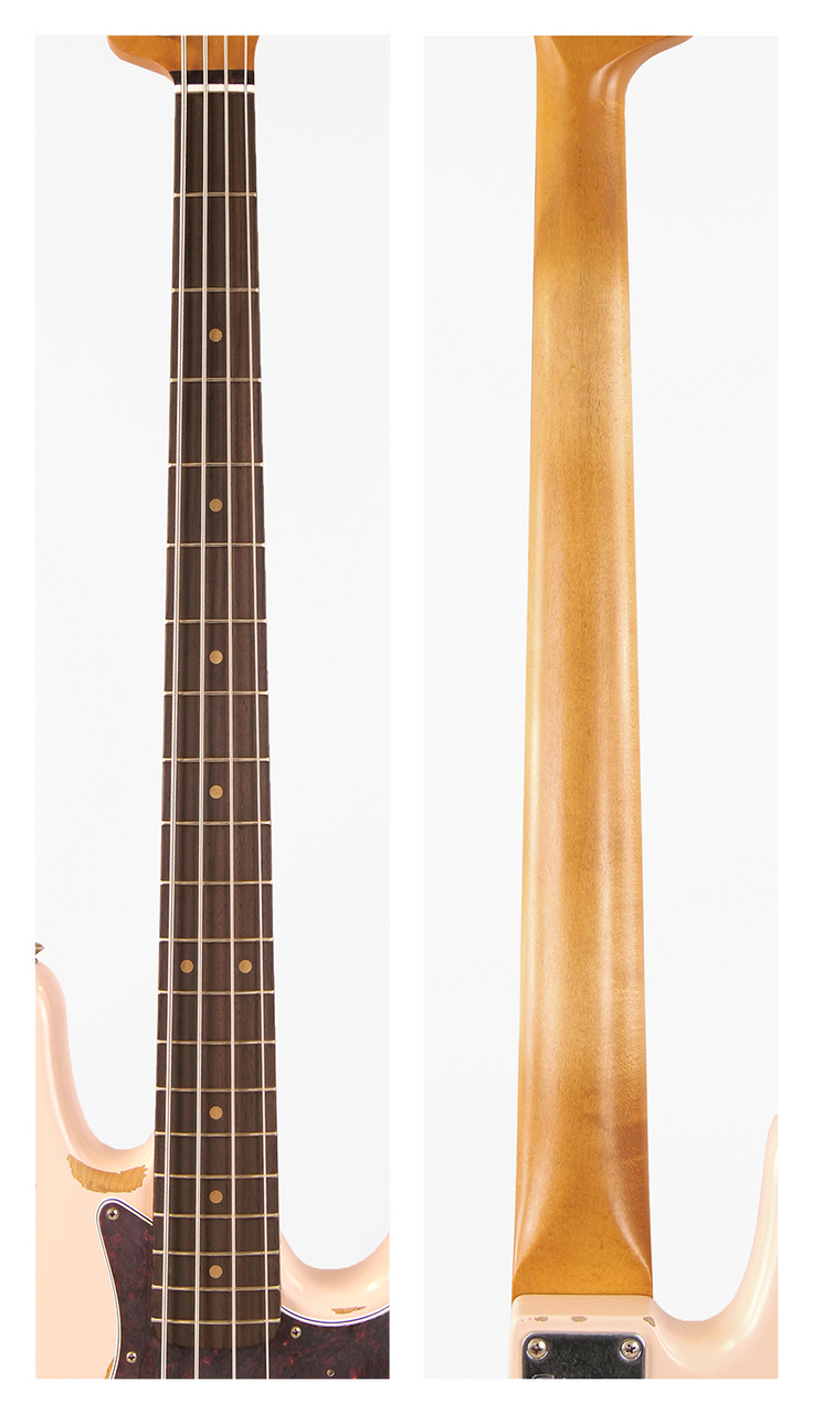 Fender Flea Jazz Bass (Roadworn Shell Pink)（新品/送料無料