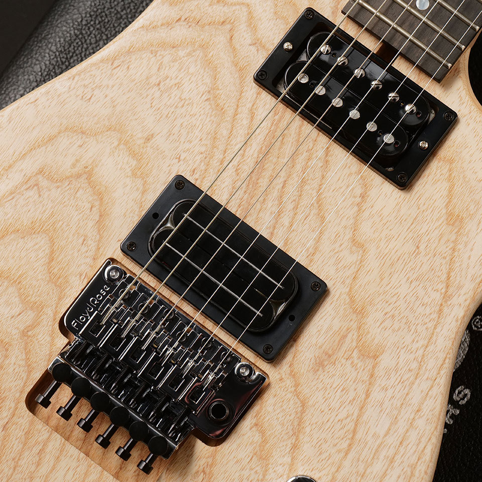 USA製 N4 アッシュボディ フレイムメイプルネック Washburn N4-Nuno Swamp Ash USA Natural（新品/送料無料）【楽器検索