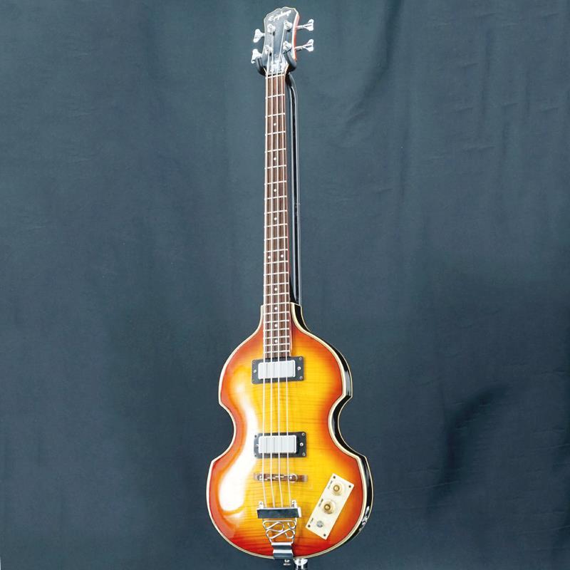 Epiphone Viola Bass 音出しOK そこそこ美中古品 Epiphone Viola Bass Vintage Sunburst バイオリンベース エピフォン
