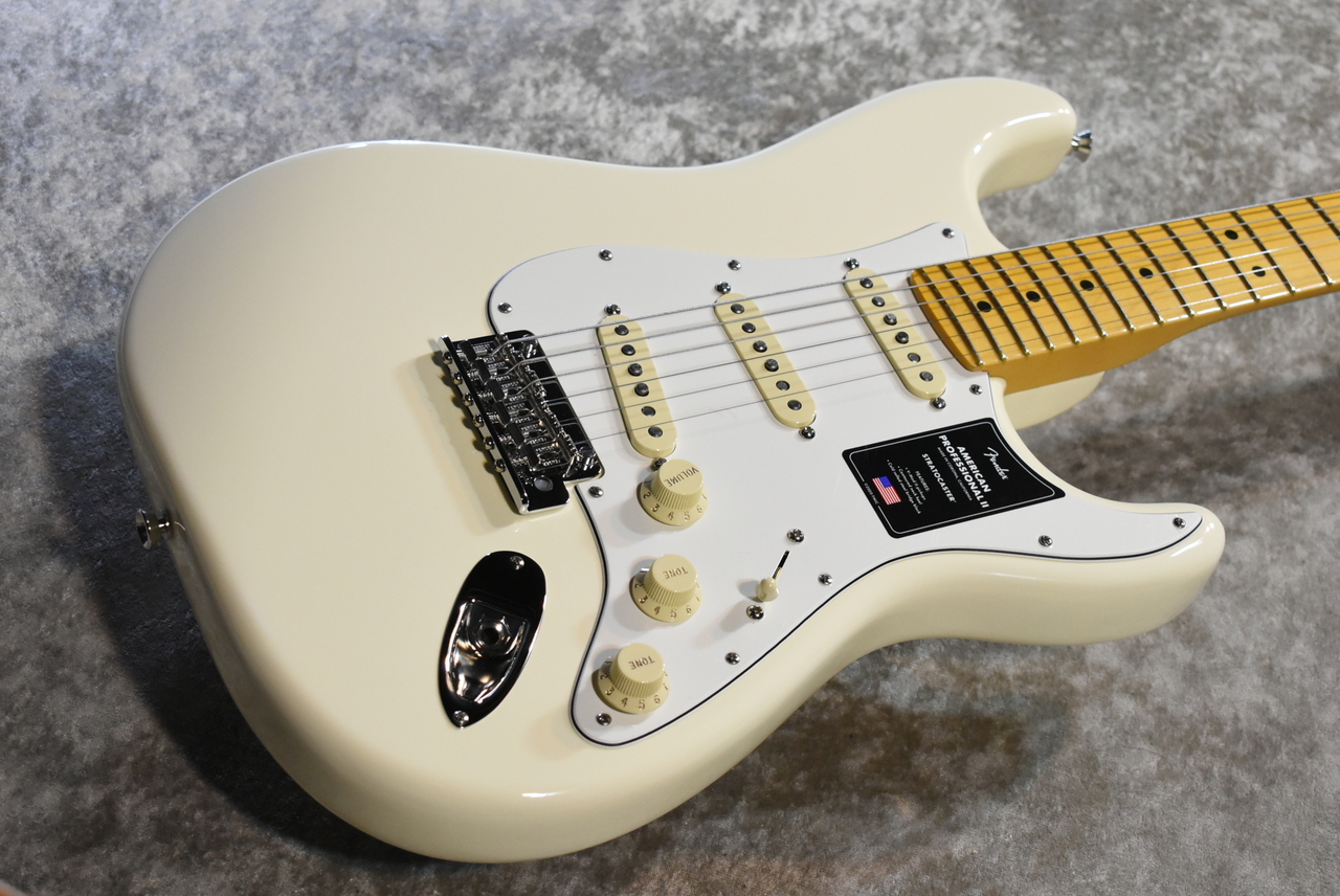 Fender AMERICAN PROFESSIONAL II STRATOCASTER MOD Olympic White