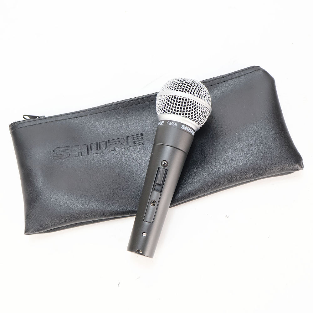 Shure 【中古】 マイク ダイナミックマイク SHURE SM58SE スイッチ付き
