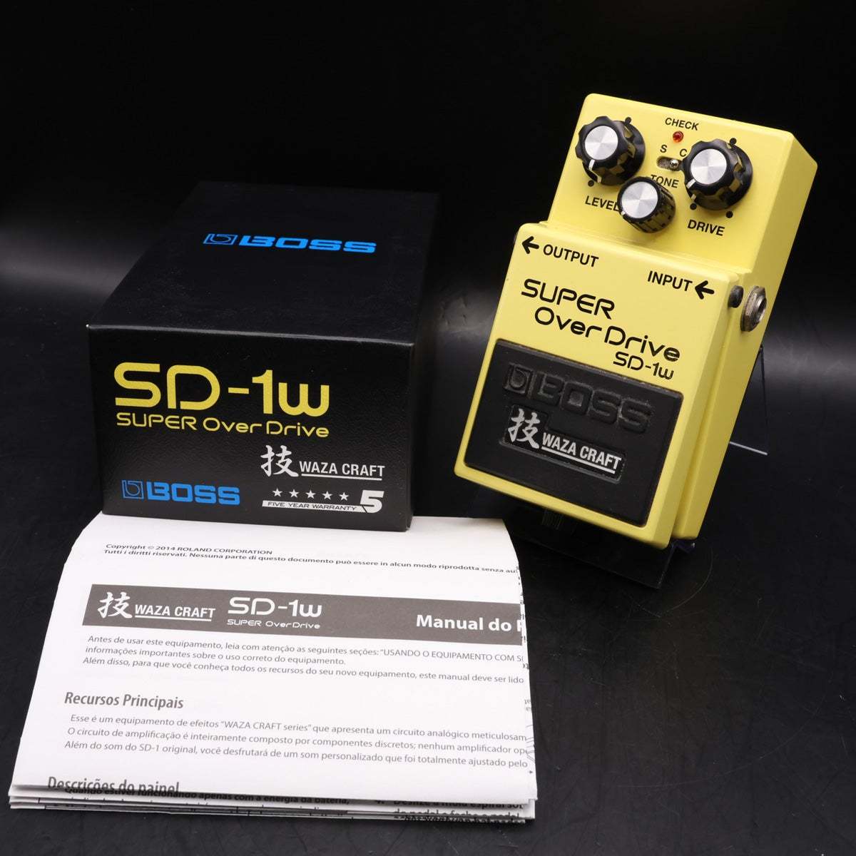 BOSS SD-1W WAZA CRAFT Super Over Drive オーバードライブ 【福岡店