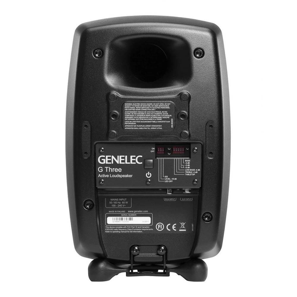 GENELEC G Three G3BM ブラック(ペア)（新品/送料無料）【楽器検索
