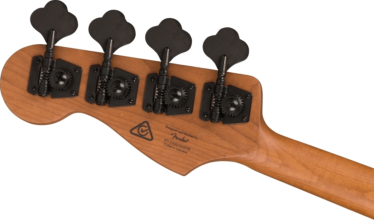 Squier by Fender Contemporary Active Jazz Bass HH Roasted Maple/F