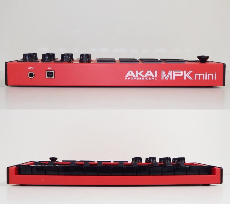 AKAI AKAI アカイ MPK mini mk3 Red 限定カラー ミニ25鍵 MIDI