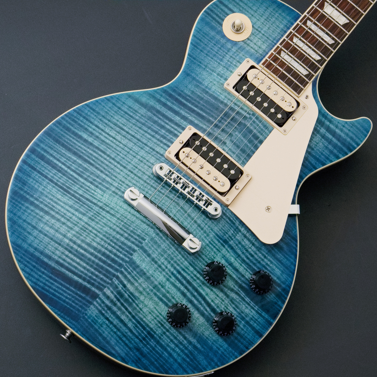 メーカー不明 Gibsonロゴ Les Paul ブルーサンバースト 楽天市場】【中古】 エレキギター Gibson Les Paul Standard 50s