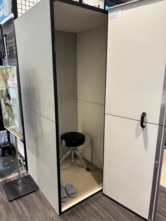 まくさん専用防音室備品 防音】ユーザー組立型簡易防音室『SBA05』新発売！予約受付中！｜島村