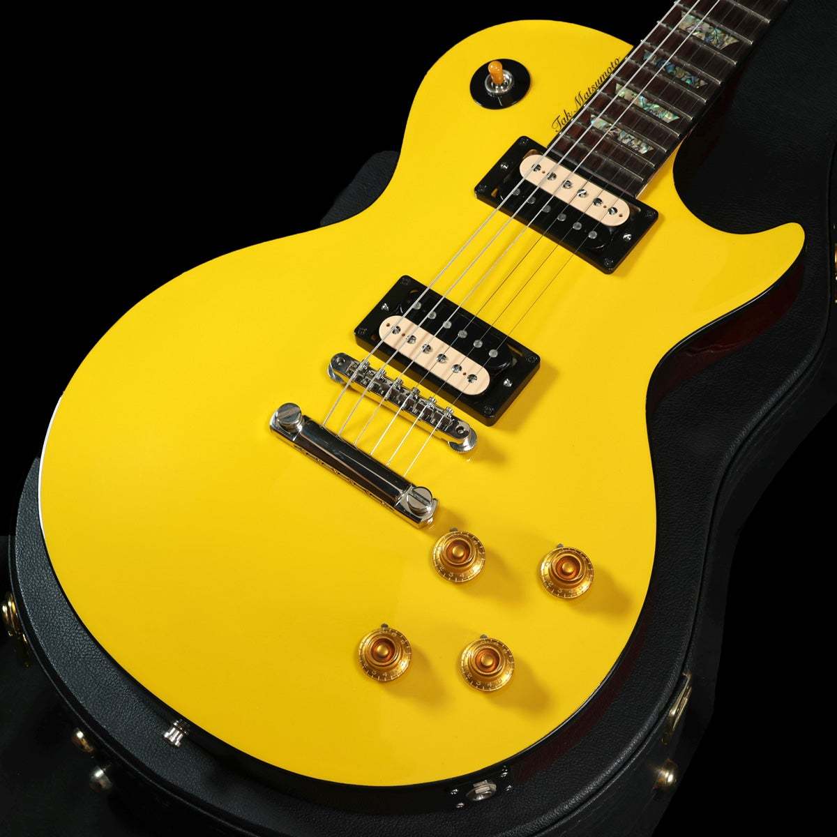 Gibson Custom Shop 2018 Tak Matsumoto Les Paul Canary Yellow