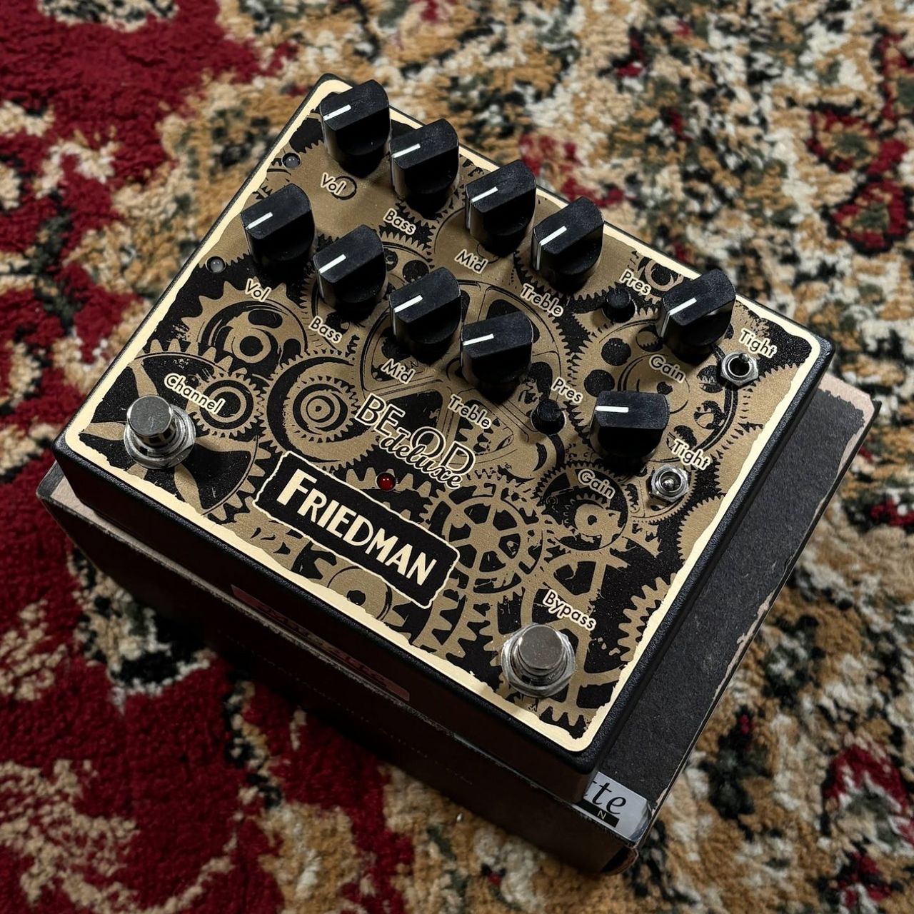 『FATE.』FRIEDMAN BE-ODベース ディストーション Friedman BE-OD Deluxe CLOCKWORKS EDITION（中古/送料無料）【楽器