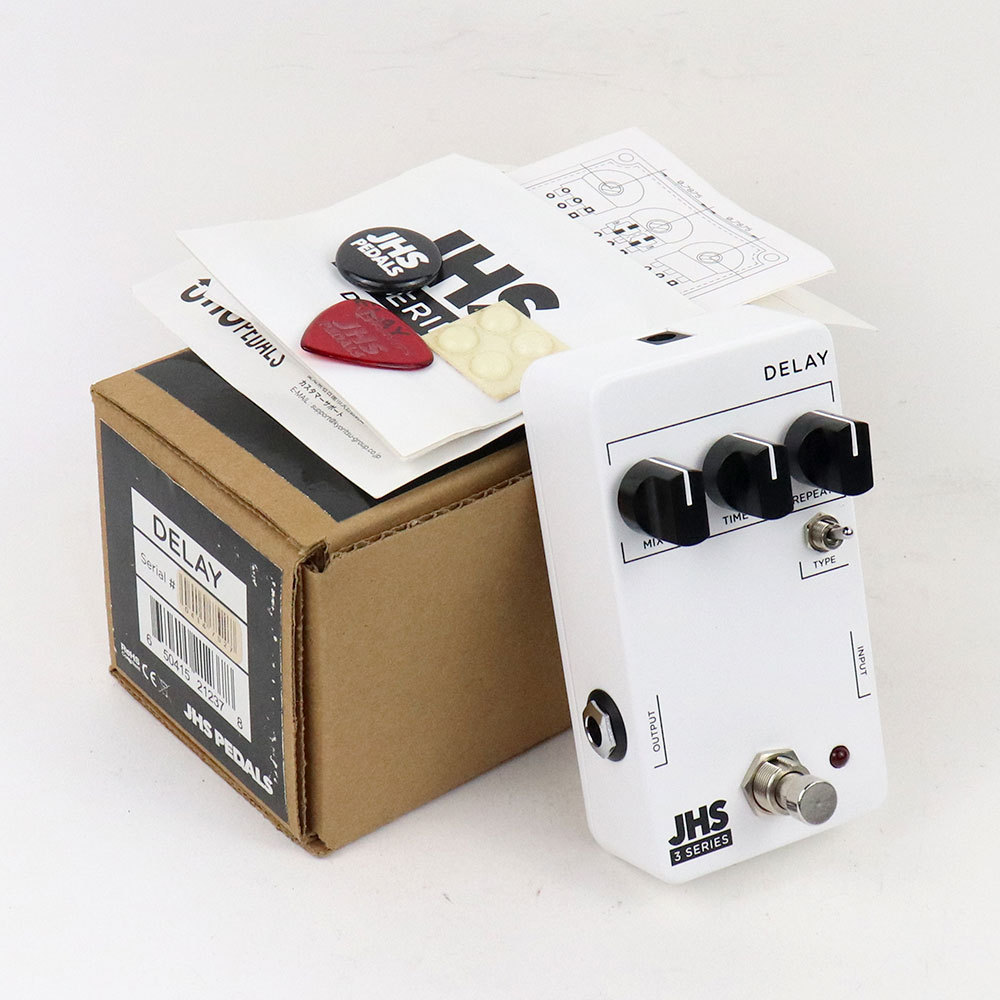 JHS 3 SERIES DELAY ギターエフェクター JHS Pedals 3 Series DELAY ディレイ エフェクター : THEONE
