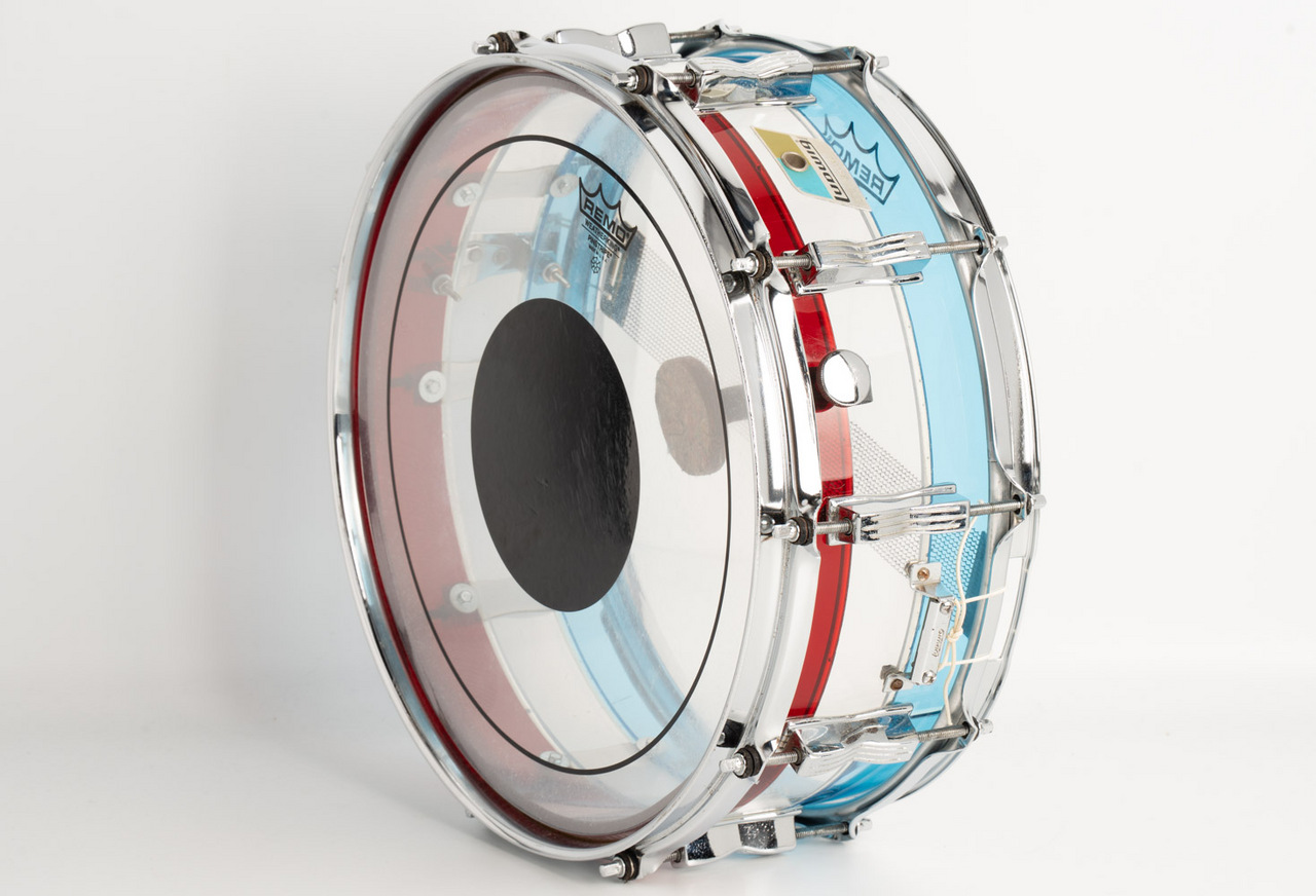 Ludwig 【VINTAGE】 1975' Vistalite Red / White / Blue Tricolour