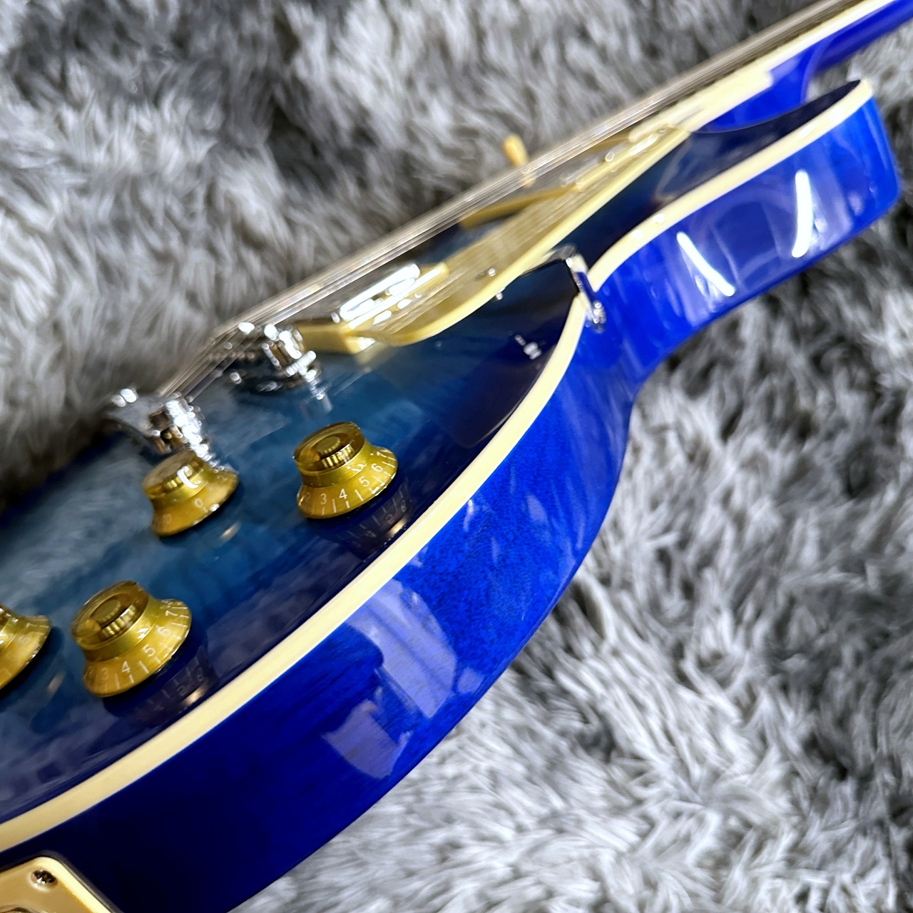 BLITZ by ARIA BLP-450 SBL (See-through Blue)【レスポール