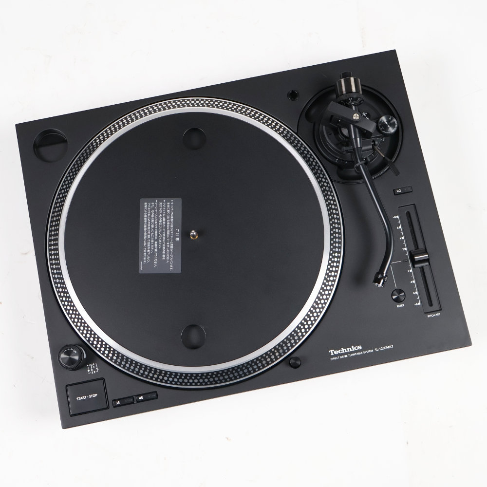 Technics SL-1200MK3-K ターンテーブル レコードプレーヤー ヒップホップの楽器！？王道ターンテーブル Technics SL-1200とは