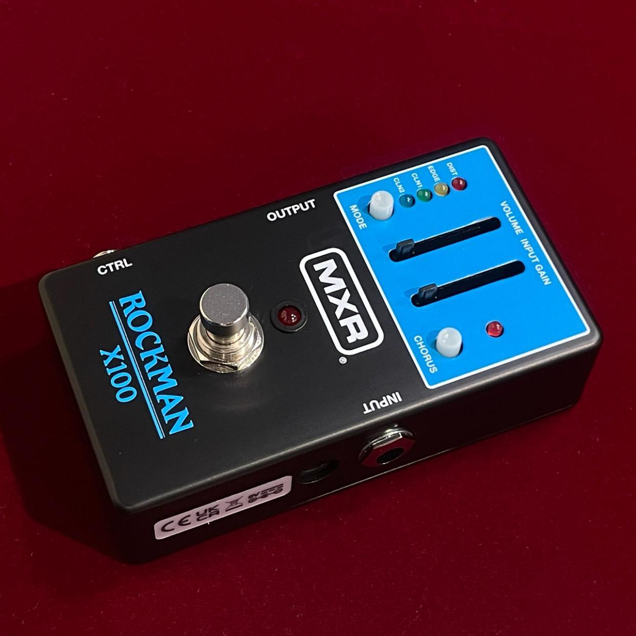 MXR MX100 Rockman X100 Analog Tone Processor【あのサウンドを再現