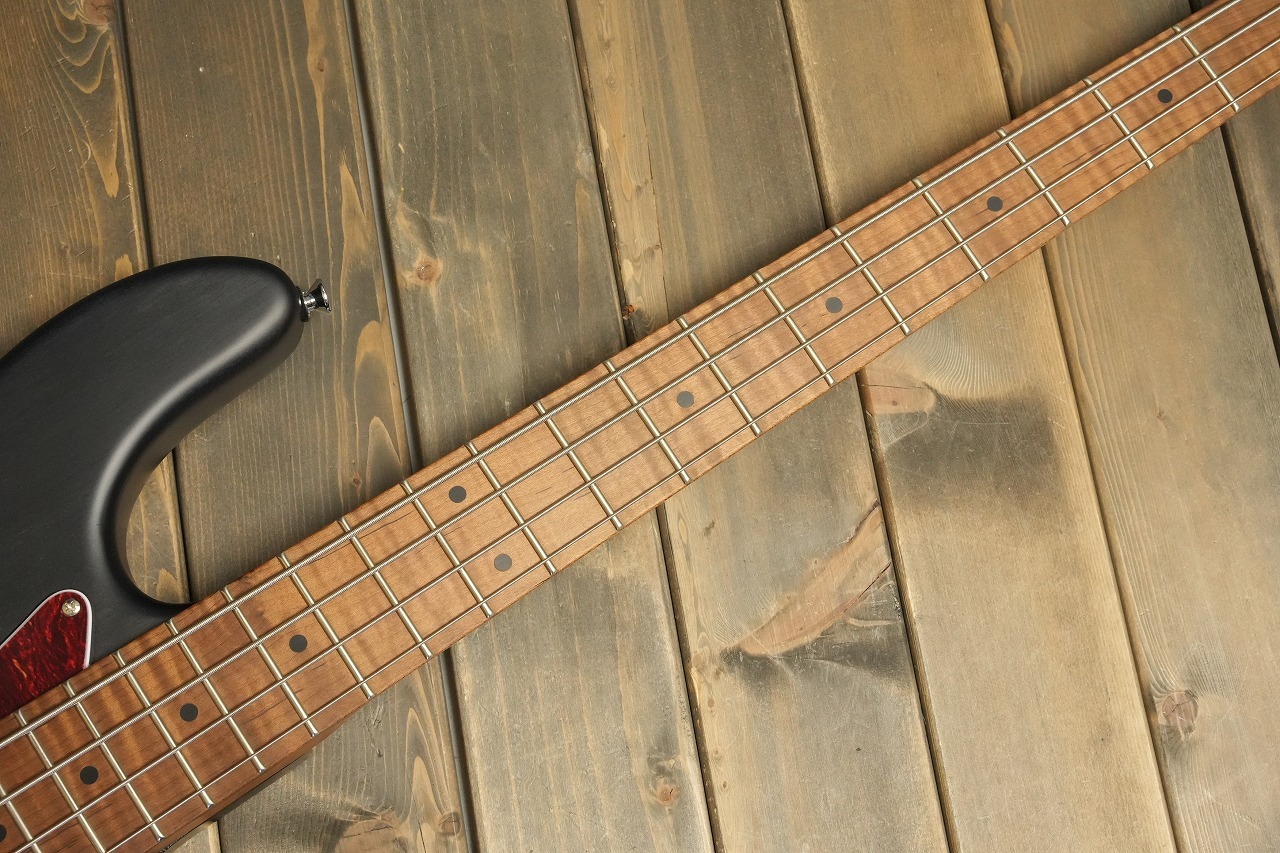 Bacchus WL4-STD/RSM BLK-S エレキベース ジャズべタイプ（新品/送料