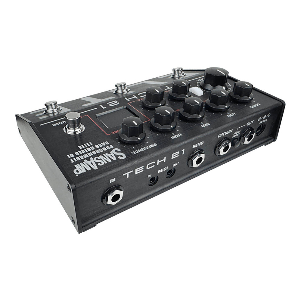 TECH21 SansAmp Programmable Bass Driver ELITE [PBDR-EL] 【即納可能