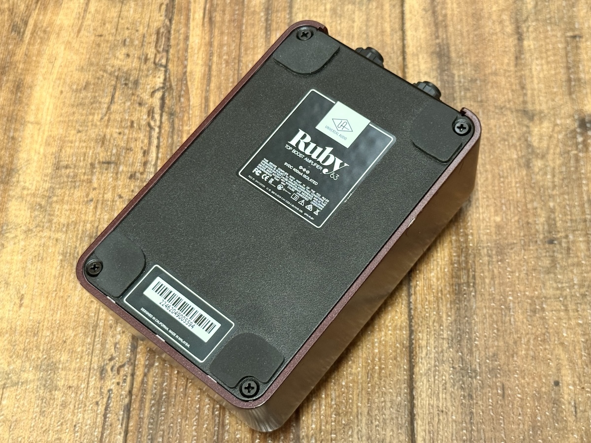 Universal Audio UAFX Ruby '63 Top Boost Amplifier（中古