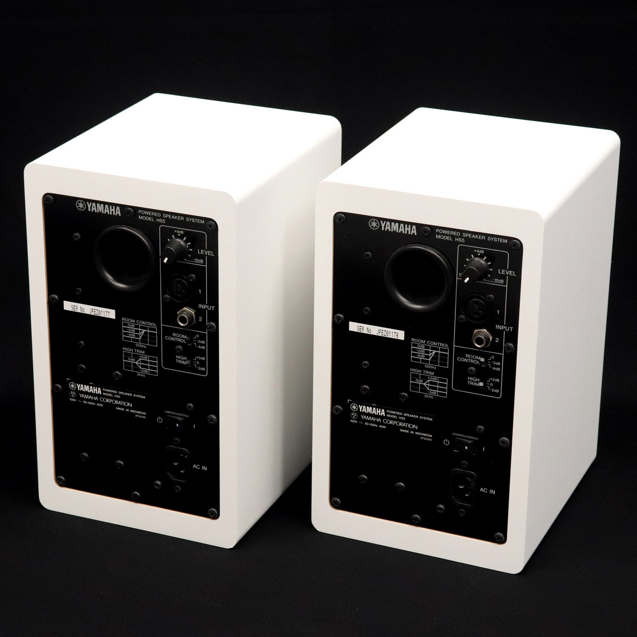 【未使用品 2本セット】YAMAHA HS5W パワードスタジオモニター 白 YAMAHA パワードスタジオモニター HS5W ホワイト (2本セット