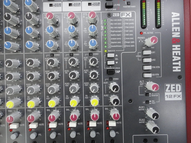 ALLEN & HEATH ZED-12FX（中古/送料無料）【楽器検索デジマート】