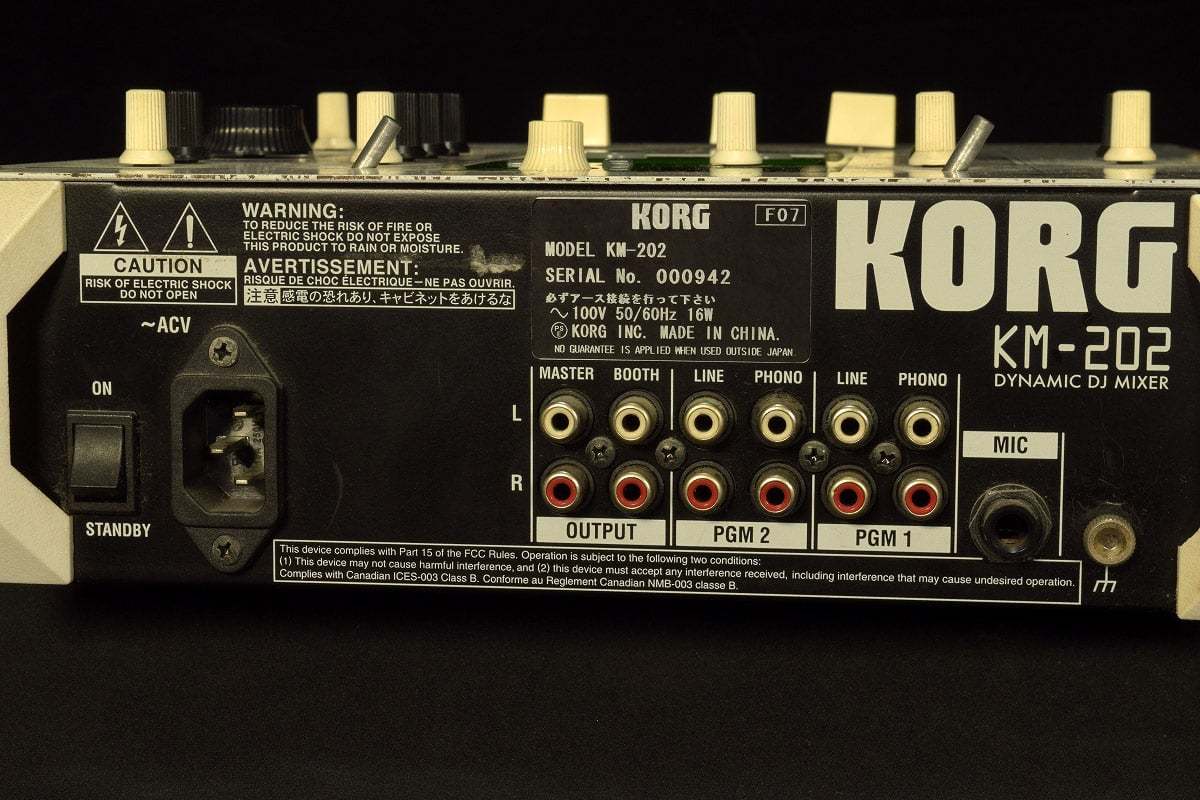 値下げリクエスト承りました！KORG DJミキサー　KM-202 値下げリクエスト承りました！KORG DJミキサー KM-202 DJ機材