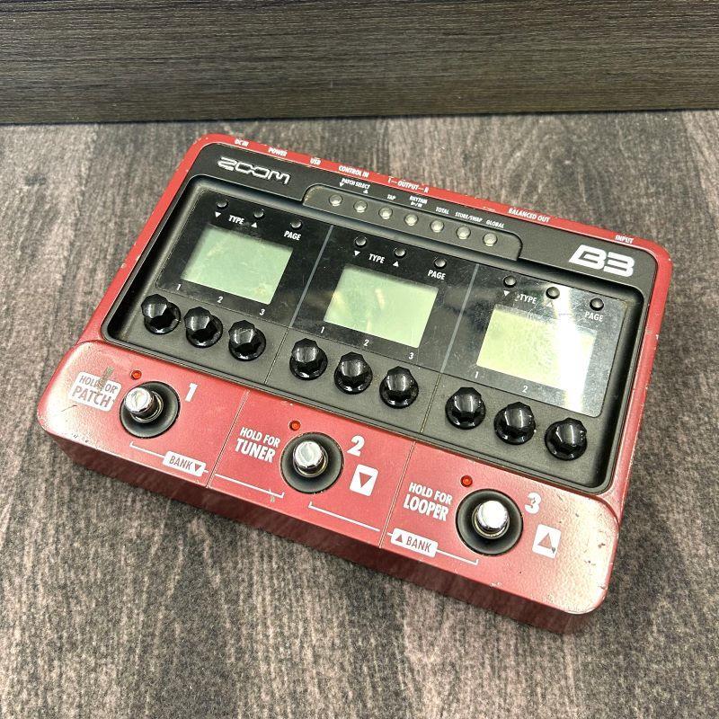 zoom ギターマルチエフェクター　中古美品 ZOOM ズーム G2X FOUR EFFECTS & AMP EMULATOR ギター用