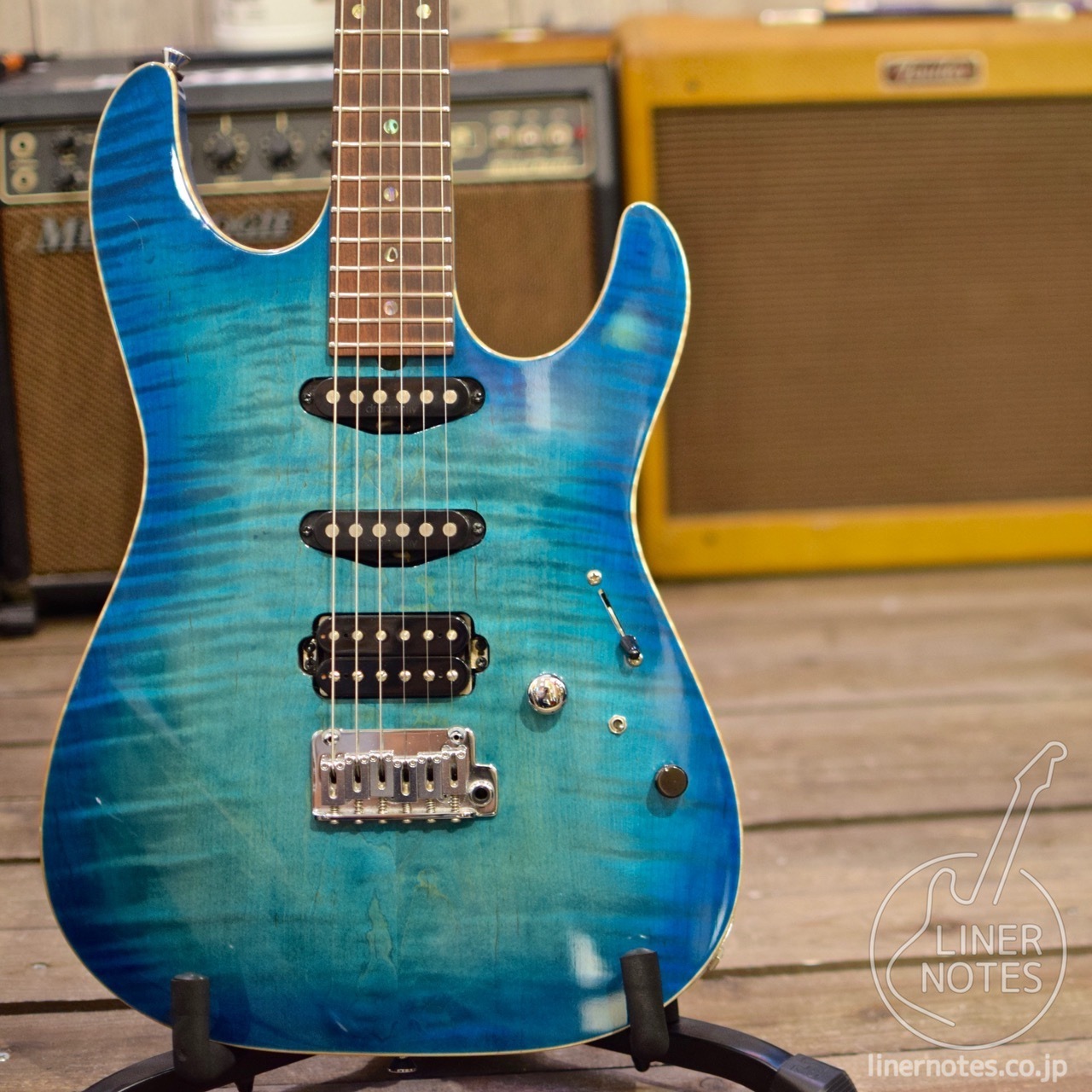 dragonfly HI STA Custom (Bora Bora Blue Burst)（中古）【楽器検索