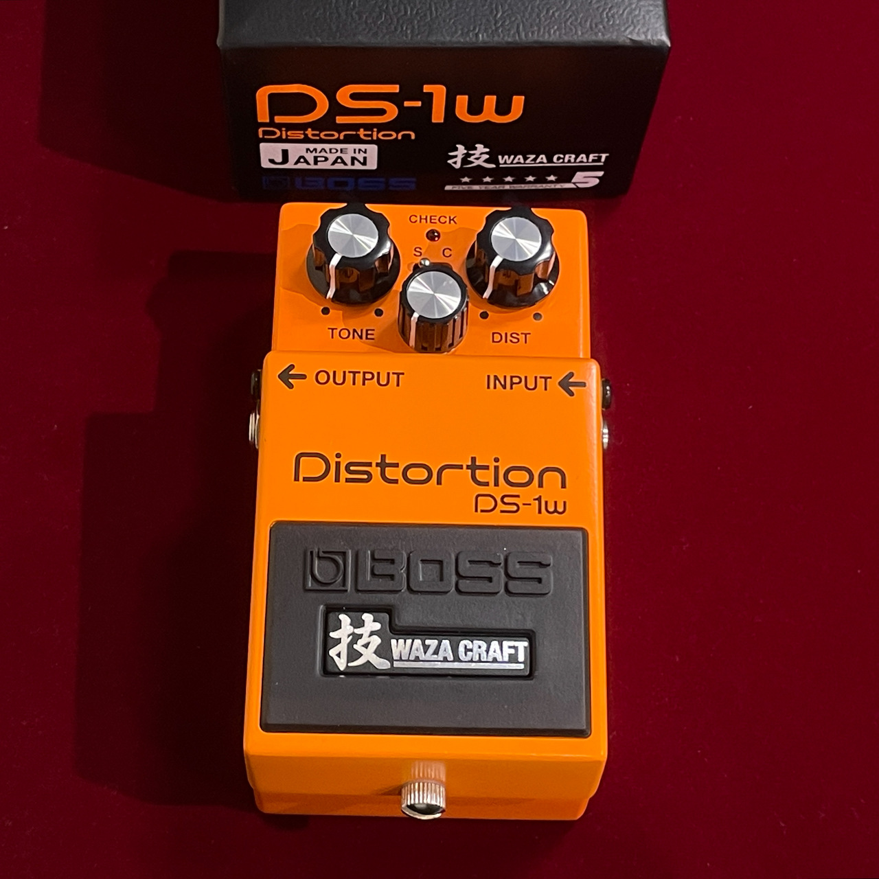 BOSS DS-1W 【美品中古】【箱取説付】