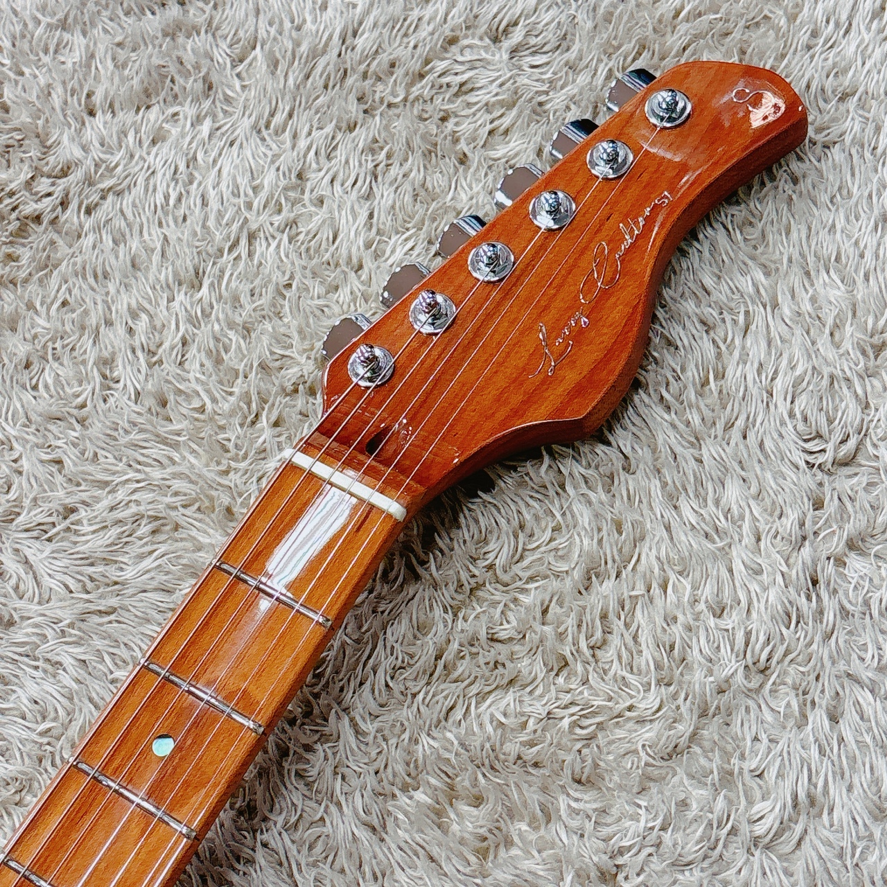 Sire Larry Carlton S7 FM / TBL (Transparent Blue) 【生産完了品